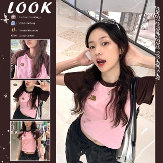 Candy Kids Candy เสื้อครอป เสื้อสายเดี่ยว ย้อนยุค y2k 2023 NEW Style 073102 สวย High quality คุณภาพสูง Beautiful A99J31R 36Z230909