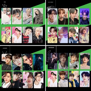 Bhy อัลบั้มรูป Kpop Stray Kids BangChan Han I.N Seungmin ขนาดเล็ก 8 ชิ้น ต่อชุด