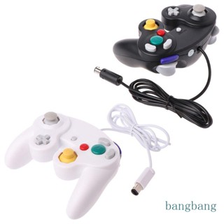 Bang เกมแพดควบคุมเกม แบบใช้สาย NGC สําหรับคอนโซลวิดีโอเกม WII