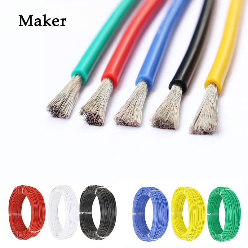สายเคเบิลซิลิโคนนิ่ม ทนความร้อน 12AWG 14AWG 16AWG คุณภาพสูง