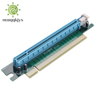 อะแดปเตอร์การ์ดไรเซอร์ Pci-E 16X 90 องศา Pci-E Pci-Express 16X