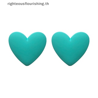 Righteousflourishs.th ต่างหูอะคริลิค รูปหัวใจ เรขาคณิต สีแดง สีส้ม สีฟ้า สีเหลือง สไตล์โบฮีเมียน วินเทจ เครื่องประดับ สําหรับงานแต่งงาน ปาร์ตี้ ของขวัญ