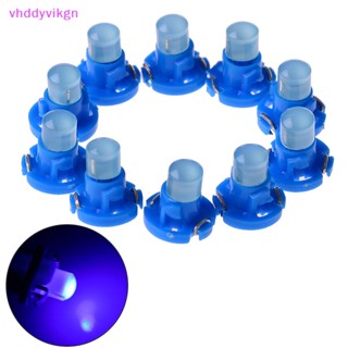 Vhdd 10x T3 หลอดไฟ led เครื่องดนตรี แดชบอร์ด เกจวัด ฐานโคมไฟ สีฟ้าอ่อน
 Th