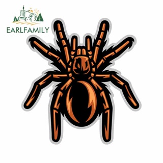 Earlfamily สติกเกอร์แฟชั่น ลายแมงมุม Tarantula Spider กันน้ํา ขนาด 13 ซม. x 12.2 ซม. สําหรับติดตกแต่ง