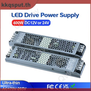 อะแดปเตอร์สวิตช์พาวเวอร์ซัพพลาย 400W DC12V 30A DC24V 15A 400W AC170-265V สําหรับแถบไฟ LED THK2