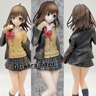 ฟิกเกอร์ Ogiwara Sayu Action Figure Shave. แล้วฉันเจอนักเรียนมัธยมปลายผู้หญิง โมเดลตกแต่งสํานักงาน ขนาด 25 ซม.