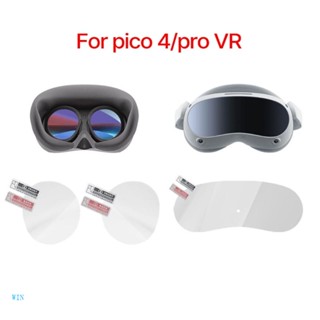 Win ฟิล์มกันรอยหน้าจอ กันฟอง สําหรับหูฟัง Pico 4 Pro VR