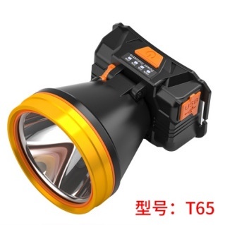 ไฟหน้า LED แบบไขว้ ชาร์จแบตเตอรี่ ลิเธียมเดี่ยว สีขาว สําหรับตั้งแคมป์ ตกปลากลางคืน ขายส่ง T65-32