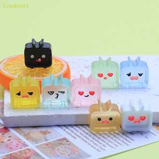 [ErudentT] จี้เรซิ่น รูป TV Ch เรืองแสง ขนาดเล็ก สําหรับทําเครื่องประดับ ต่างหู DIY 3 ชิ้น