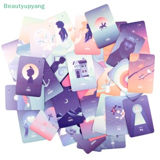 [Beautyupyang] ไพ่ทาโรต์ ทรงกลม สําหรับครอบครัว ผู้เริ่มต้น เล่นเกม