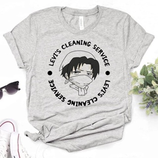 เสื้อยืด พิมพ์ลาย Attack on Titan สไตล์ญี่ปุ่น ฮาราจูกุ สําหรับผู้หญิง 2000s