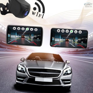 มีสินค้า กล้องมองหลังไร้สาย WiFi IP67 หน้าจอ LCD กันน้ํา สําหรับรถยนต์ ยานพาหนะ