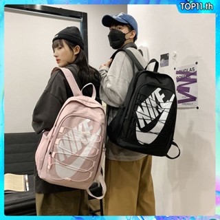 Nike New Fashion Brand Backpack Men&amp;#39;s School Bag Female Large-capacity Campus Junior High School Students Sports And Leisure Backpacks top111.th