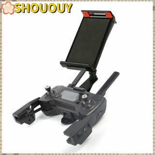 Shououy อุปกรณ์เมาท์ขาตั้ง ABS สีดํา ทนทาน สําหรับวางโทรศัพท์มือถือ แท็บเล็ต DJI Mavic Pro Spark