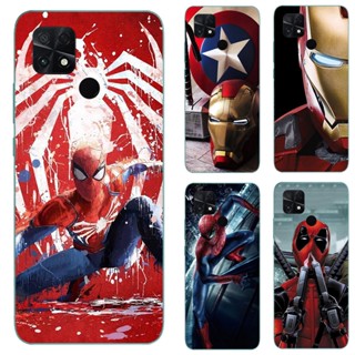 เคสโทรศัพท์ซิลิโคน TPU แบบนิ่ม ลายซุปเปอร์ฮีโร่ Marvel สําหรับ Xiaomi Poco C40