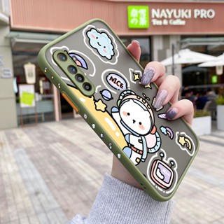 เคสโทรศัพท์มือถือแบบแข็ง ใส กันกระแทก ลายการ์ตูนอวกาศ สําหรับ Realme XT Realme X2