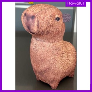 [Hawal] ตุ๊กตาฟิกเกอร์ Capybara 20 ซม. ของเล่นสําหรับเด็ก