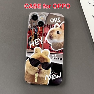 เคสโทรศัพท์มือถือแบบแข็ง ลายการ์ตูนตลก สร้างสรรค์ สําหรับ OPPO Reno8T 5G Reno8 Pro Reno8 Reno7 Z Reno7 Pro Reno6 Pro Reno5 Reno4 Z Reno3