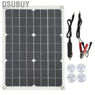 Dsubuy Flexible Solar Panel 20W 18V Semi Eco Friendly Monocrystalline Silico