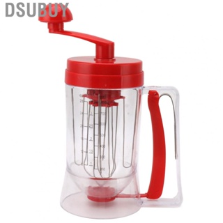 Dsubuy Pancake Batter Dispenser  ABS Large  Transparent Body Mixing for Cake