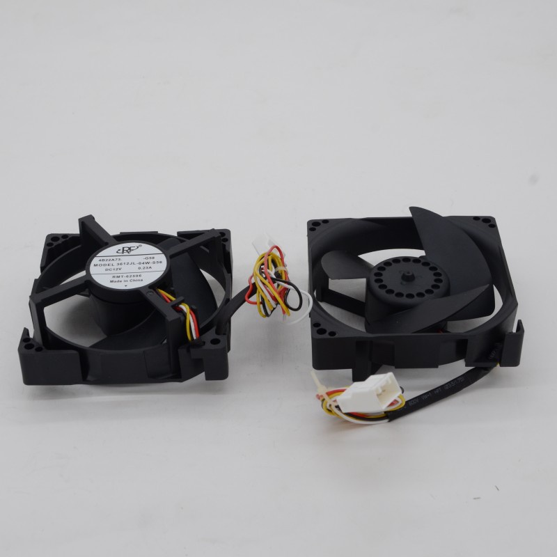 1pcs เหมาะสําหรับ Mitsubishi Frostless พัดลมตู้เย็นขนาดใหญ่ Air Volume NMB 3612JL-04W-S56 12V 0.23A