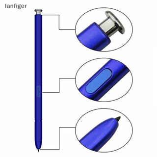 Lanf ปากกาสไตลัส ความดันอัจฉริยะ สําหรับ Galaxy Note 10 Note 10 Plus Pro Active Capacitive ไม่มีบลูทูธ โทรศัพท์มือถือ S Pen EN 1 ชิ้น