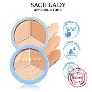 SACE LADY Sace คอนซีลเลอร์ ครีม สามสี ให้ความชุ่มชื้น บํารุงผิว P9D3