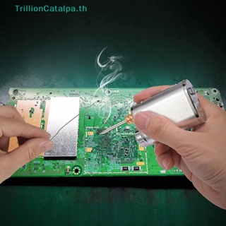 Trillioncatalpa หัวแร้งบัดกรีไร้สาย 1W-75W ชาร์จ USB แบบพกพา TH