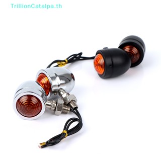 Trillioncatalpa หลอดไฟเลี้ยว 12v สําหรับรถจักรยานยนต์ 2 ชิ้น