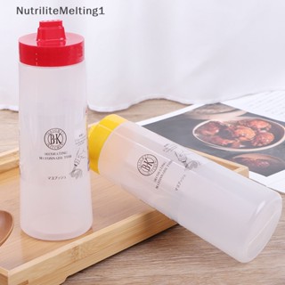 [NutriliteMelting1] ขวดบีบน้ํามันซอสมะเขือเทศเรซิ่น 4 หลุม 300 มล. สําหรับห้องครัว [TH]