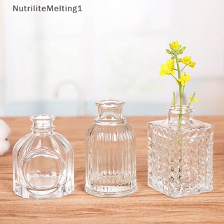 [NutriliteMelting1] แจกันต้นไม้ ขนาดเล็ก สีเขียว แบบเรียบง่าย สไตล์สร้างสรรค์ สําหรับตกแต่งโต๊ะ [TH]