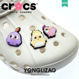 Jibbitz crocs charms หัวเข็มขัดรองเท้า ลายการ์ตูนไก่น่ารัก อุปกรณ์เสริม สําหรับตกแต่งรองเท้า 2023