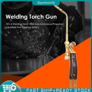 ❀sportworld【In Stock】 Welding Torch Injection Suction H01-6 Copper Oxygen Acetylene Heating Torch