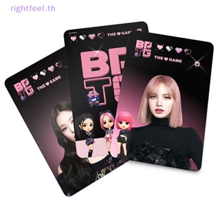 Rightfeel.th อัลบั้มรูปภาพ Kpop BPTG THE GAME JISOO JENNIE LISA ROSE สีดํา สีชมพู สําหรับเก็บสะสม