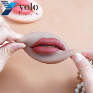 Yolo ซิลิโคน 3D สําหรับฝึกสักริมฝีปาก