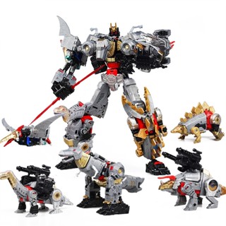 BMB New 5 IN 1 Transformation 40CM Dinosaur Model Toys COOL Anime Action Figure Devastator Combined Deformation Kids Adult Gift