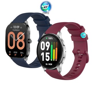 สาย Amazfit Pop 3S 3R สาย สายนาฬิกาสายซิลิโคน Amazfit Pop 3S 3R สายรัด สายรัดข้อมือกีฬา สายรัด huami Amazfit Pop 3S 3R สาย สายรัด