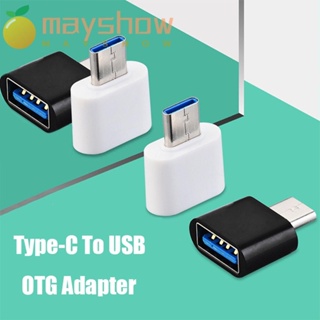 Mayshow อะแดปเตอร์แปลง Type C เป็น USB OTG ขนาดเล็ก สําหรับ Huawei Android