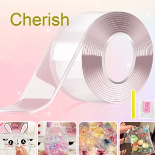 Cherish เทปนาโน อเนกประสงค์ สองด้าน DIY สําหรับนวดฟองสบู่