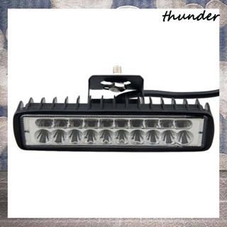 Thunder ไฟ Led 18 ดวง 18W สีเหลือง สีขาว อะไหล่สําหรับรถจักรยานยนต์