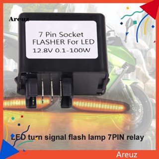 Are ซ็อกเก็ตรีเลย์ไฟเลี้ยว 7PIN LED 7PIN สําหรับ Suzuki GSXR 650 750