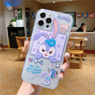 เคสโทรศัพท์มือถือ แบบใส ปิดด้านหลัง ลายการ์ตูนกระต่าย ลิง สําหรับ VIVO Y27 V27e Y36 Y35 Y16 Y02s Y22S Y21T Y15S Y15A Y33s Y20 Y52 Y50 Y15 Y19 Y17 Y12A Y95 Y01C V25 V23 V21 V11i V9