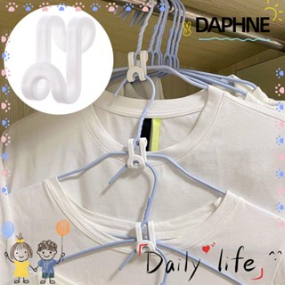 Daphne ไม้แขวนเสื้อ ขนาดเล็ก ประหยัดพื้นที่ สําหรับห้องนอน ตู้เสื้อผ้า 1 6 12 ชิ้น