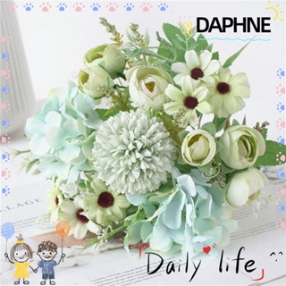 DAPHNE ช่อดอกไม้ประดิษฐ์ 7 ช่อ อุปกรณ์เสริม สําหรับงานแต่งงาน