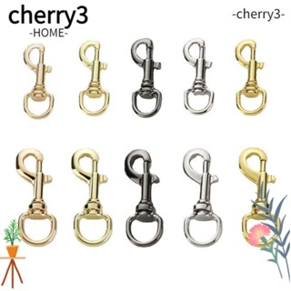 Cherry3 ตะขอโลหะ 60*20 มม. หมุนได้ 5 สี คุณภาพสูง อุปกรณ์เสริม สําหรับกระเป๋าเดินทางสัตว์เลี้ยง 4 ชิ้น