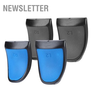 Newsletter L2 R2 Controller Extenders ปุ่มขยายทริกเกอร์ Soft Touch Extended Grips สำหรับ PS4