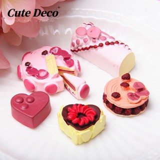 【Cute Deco】กระดุมเรซิ่น รูปรองเท้า Crocs บลูเบอร์รี่ มูส เค้ก น่ารัก DIY สําหรับทํารองเท้า DIY