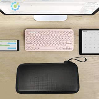 กระเป๋าเคส EVA แข็ง กันกระแทก แบบพกพา สําหรับคีย์บอร์ดไร้สาย Logitech K380 [Hidduck.th]