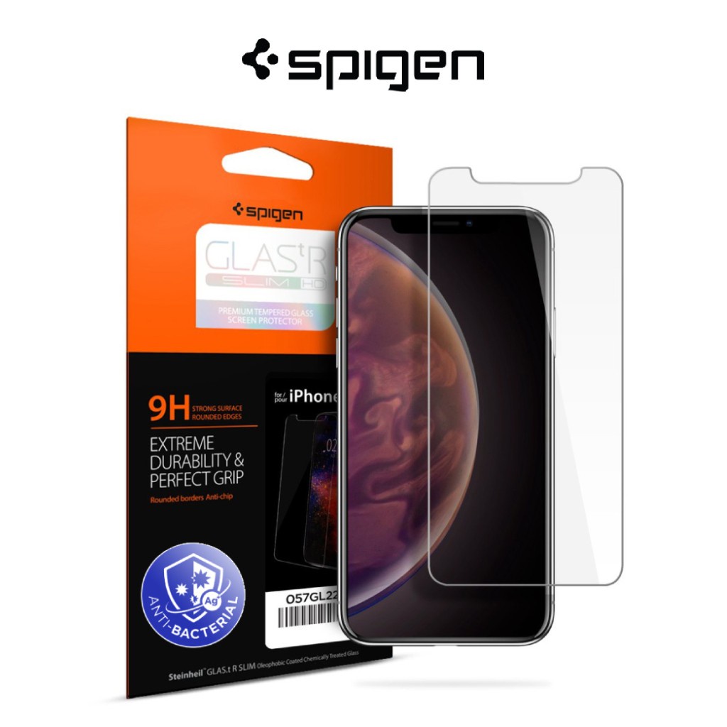 ฟิล์มกันรอยหน้าจอ Spigen สําหรับ iPhone 11 Pro Max / XS Max