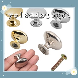 ☆YOLA☆ Fittings Cabinet Pulls Kitchen Door Handle Drawer Knob Dresser Round Shape Cabinet Cupboard Hardware Retro Wardrobe Pulls